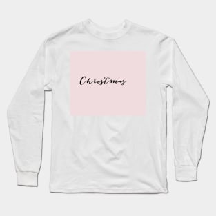 Blush christmas - Christmas Long Sleeve T-Shirt